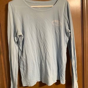 Light Blue Vineyard Vines Long Sleeve Tee